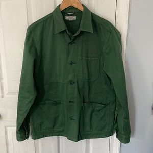 Wallace and Barnes for J.Crew green chore jacket M